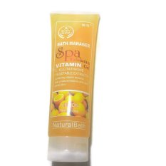 A Body Shop Peeling Spa Exfoliating Gel - Vitamin Kulit - Lemon - 2Pcs