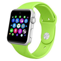 A1 Bluetooth Smart Watch With SIM Phone Call ,Take Selfie for iPhone and Android Smartphones,Anti-lost,Activity Tracking, Sleep Monitoring-Green - INTL