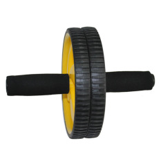 AB Fitness Double Wheel Roller Abdominal Exercise / Alat Fitness Roda Perut