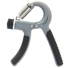 Adjustable Hand Grip Wrist Forearm Strength Training 10 - 40Kg (Black and Grey) - Intl