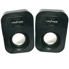 Advance Speaker Mini Aktif USB Duo-026 - Hitam