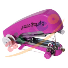 AIUEO Mesin Jahit Mini Model Steples - Ungu
