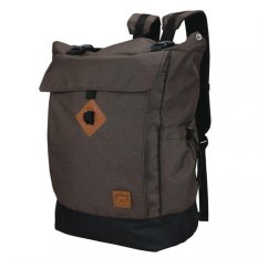 Aleganza Best Casual Adventure Laptop Backpack- Tas Ransel Sekolah-Kuliah-Kerja Punggung -Laptop - Cokelat