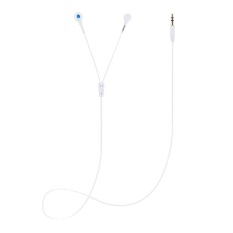 Allwin 3.5mm In-ear Stereo Earbuds Earphone without MIC for Phones (Blue/White) - Intl