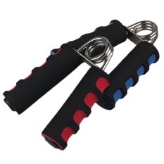 Allwin Spring Hand Grip Finger Strength Exercise Sponge Forearm Health Builder Black & red (Intl)