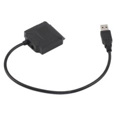 Allwin USB 3.0 To SATA Converter Adapter For 2.5 3.5 inch Hard Drive HDD SSD Black (Intl)