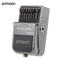 ammoon EQ-100 Equalizer Effects Pedal Guitar Effect 7-Band EQ Wide Frequency Range (Intl)