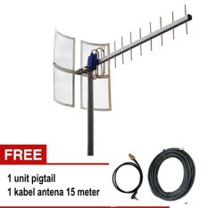Antena Yagi Modem Huawei E660A High Extreme 75dBi Original Pigtail