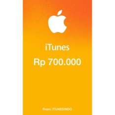 Apple iTunes Gift Card IGC Indonesia 700000