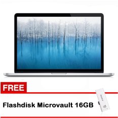 Apple MacBook Pro MGX72ID/A - 8GB RAM - Intel Dual Core i5 - 13.3" - Silver + Free Flashdisk MicroVault 16GB
