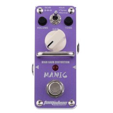 AROMA AMC-3 Manic High Gain Distortion Electric Guitar Effect Pedal Mini Single Effect with True Bypass (Intl)