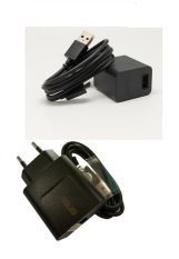 Asus Travel Charger & Kabel Data MicroUSB For Zenfone 4/4S/5/6 Original Output 5.2V 1.35A - Hitam