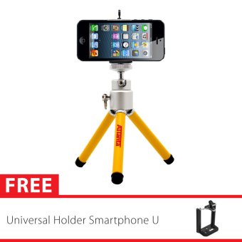attanta mini tripod m 103a kuning gratis universal holder u for smartphones lazada indonesia attanta mini tripod m 103a kuning gratis universal holder u for smartphones lazada indonesia