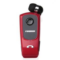Audew Wireless BluetoothV4.0 Headset Earphone For Samsung iPhone 6 (Red) (Intl)