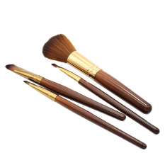 Aukey Professional 4Pcs Makeup Eyeshadow Lip Blush Foundation Power Brush Set Kit
