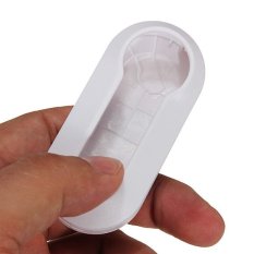 Autoleader New Remote Flip Key Fob Case Cover 3 Buttons For Fiat 500 Brava Panda Punto White (Intl)