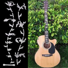 Autoleader Tree Of Life Guitar Bass Fretboard Inlay Sticker DIY Wall Decal Silver Thin (Intl)