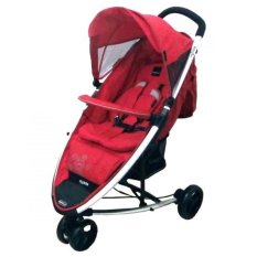 Baby Elle Infinite S-800 - Lightweight Baby Stroller / Kereta Dorong Bayi - Merah