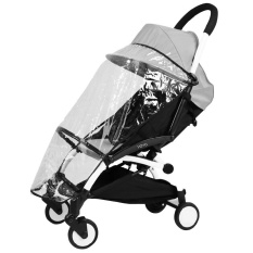 Babyyoya AB601 Four Wheels Foldable Baby Cart (Light Gray) - Intl
