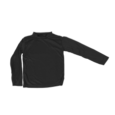 Baju Yuli Manset Anak Polos - Hitam