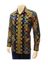Bali Prada - Kemeja Lengan Panjang Hem Kerja Batik Solo