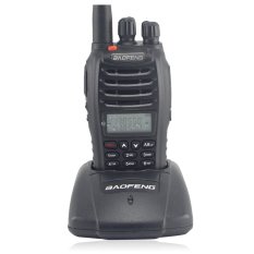 BaoFeng Portable VHF UHF Dual Band Comunidor Handy Walkie Talkie UV82 Black (Intl)