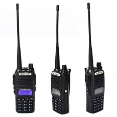BaoFeng UV-82 5Watt Dual-Band 136-174/400-520 MHz FM Ham Two-way Radio Transceiver Walkie Talkie with baofeng speaker mic (Intl)