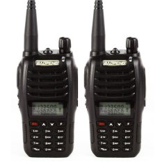 BaoFeng UV-B6 Professional Dual Band wireless Portable Walkie Talkie 2PCS (Black) - Intl