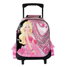 Barbie B-943 Backpack Trolley 14" - Pink Barbie B-943 Backpack Trolley 14" - Pink