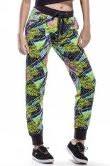 Bellfield Jungle Geo Cropped Jogger Pants - Multicolor