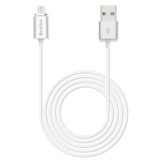Benks Magnetic Charger Cable, LED Lighting Charging Cable for Iphone SE 6s 5s 5, Ipad Ipod (Silver) (Intl)