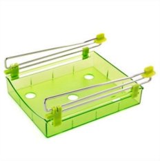 Best Sliding Rack Rak Laci Kulkas / Meja Kantor / Dapur Sebaguna Multifungsi - Hijau
