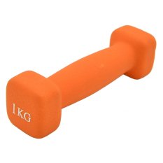 Bfit Neoprene Dumbbell 1kg - Neon Orange 1pcs