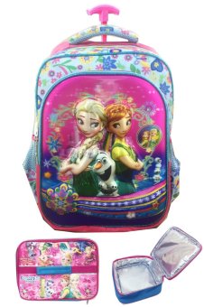 bgc 5 dimensi olaf can disney frozen fever tas troley anak sekolah sd import lunch bag bgc 5 dimensi olaf can disney frozen fever tas troley anak sekolah sd import lunch bag