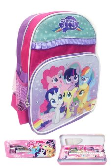 bgc pony renda ungu tas ransel anak sekolah tk bgc pony renda ungu tas ransel anak sekolah tk