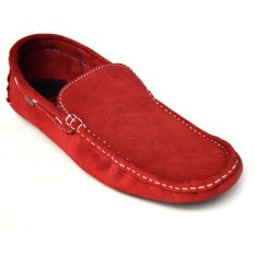 Black Master Purple Suede - Merah