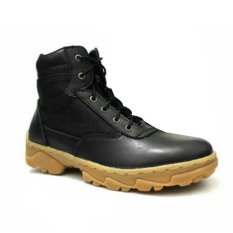 Black Master Sepatu Boot Rinjani - Hitam