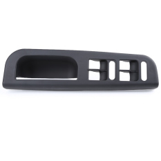 Black Master Window Switch Control Panel Trim Bezel for VW Passat Jetta Golf MK4 (Intl)