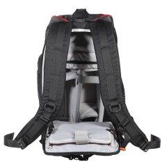 Black Photography Padded Shockproof Water-resistant Backpack Bag Case for Nikon Canon Sony DSLR Camera Accessories
