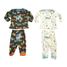 Blessbabykids Piyama baby set 4in1 - Baju Tidur 2Baju & 2Celana