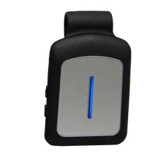 Bluetooth 4.0 Dual Sim Card Adapter for iPhone 6/6s/5s/4 with Clip Design - Black