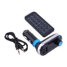 Bluetooth Car Kit Charger MP3 Player FM Transmitter For iPhone6 6Plus Samsung silver