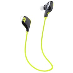 Bluetooth Mini Lightweight Neckband In-Ear Wireless Sport Stereo l Bluetooth Headset with Microphone (Green) (Intl)