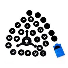 Blz Bokeh Master Kit Blur Filter for Camera 21 in 1 - Hitam
