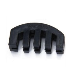 BolehDeals Black Rubber 4/4 Violin Practice Mute