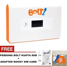 Bolt Orion Super 4G LTE Fast Wifi + Gratis Kartu Perdana 8 GB + Adapter Noosy SIM