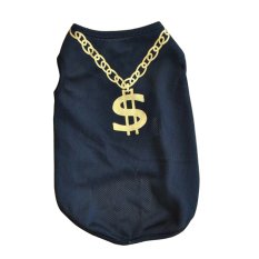 Breathable Mesh Pet Vest Dog T- Shirt Puppy Apparel Cool Summer Cute Casual Soft Xs&Black Black (Intl)