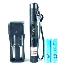 Briday 303 Green Laser Pointer Burning Laser Beam Black(INTL)