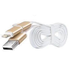 Cable 2 in 1 Duo Magic Metal Head Cable Lightning and Micro USB Cable 1.8A for Android / iOS - Golden