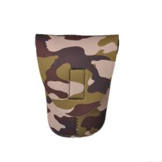 Caden Thicken Shockproof DSLR Camera Lens Bag for Canon Nikon Camo L (Intl)